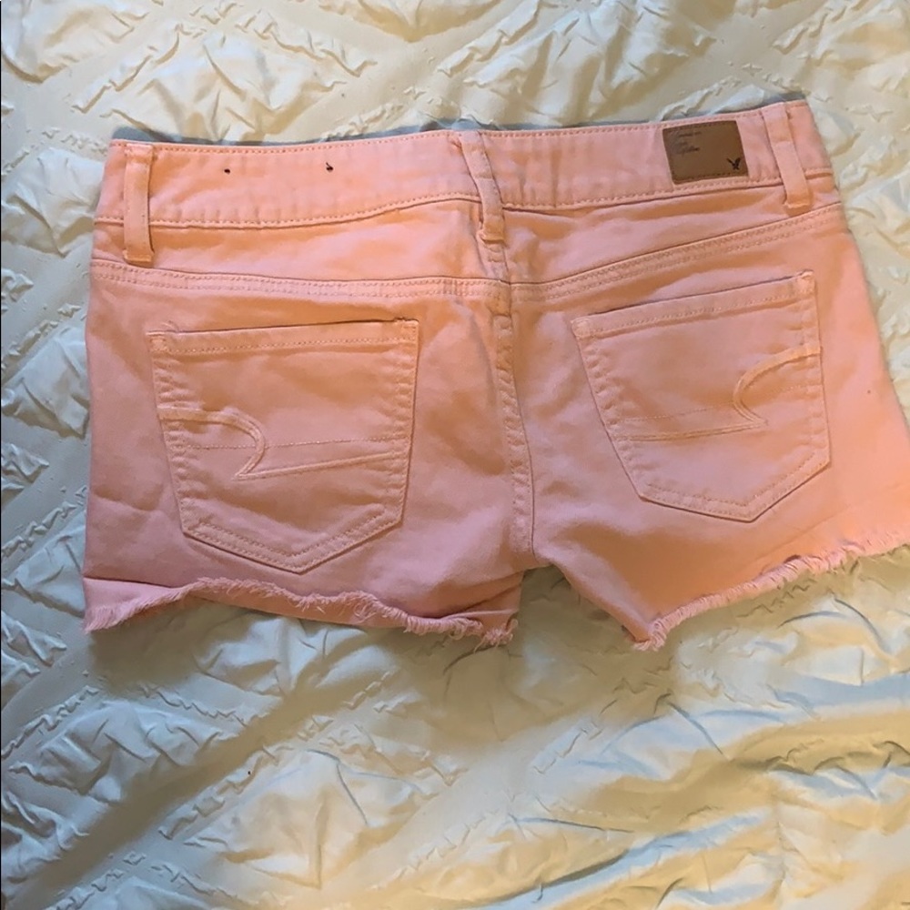 American eagle Light pink jean shorts - Picture 3 of 4
